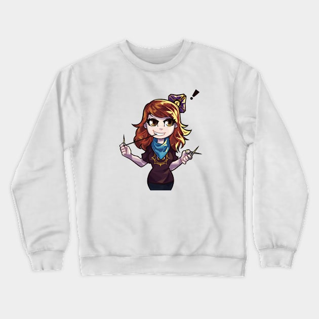 Air Bubbles Cosplay Crewneck Sweatshirt by Air Bubbles Cosplay